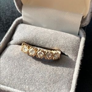 Diamond Band - 14K - 0.5 CTW - Size 8